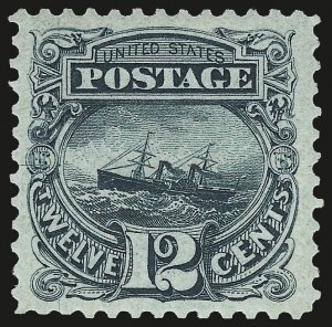 Sale 973, Lot 110, 1875 Re-Issue of 1869 Pictorial Issue