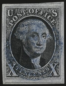 Sale Number 973, Lot Number 17, 1847 Issue
