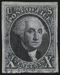 Sale 973, Lot 22, 1847 Issue