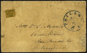 Sale 973, Lot 278, Carriers` Stamps