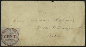 Sale 973, Lot 297, Local Posts