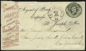 Sale 973, Lot 298, Local Posts