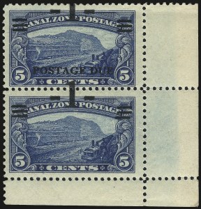 Sale 973, Lot 308, Canal Zone, Hawaii, Philippines