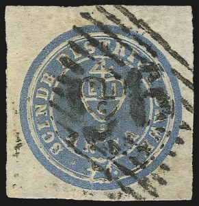 Sale 973, Lot 330, The Jonathan Rose Collection of First Issues of the World (Hamburg thru Sweden)