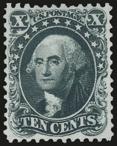 Sale 973, Lot 63, 1875 Reprint of 1857-60 Issue