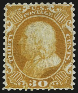 Sale 973, Lot 65, 1875 Reprint of 1857-60 Issue