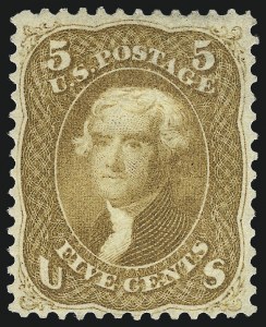 Sale 973, Lot 72, 1861-66 Issue