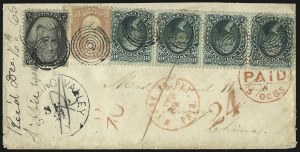 Sale 973, Lot 84, 1861-66 Issue