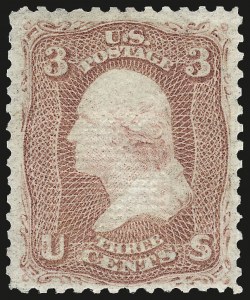 Sale 973, Lot 91, 1867-68 Grilled Issue