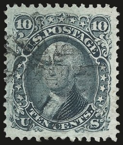 Sale Number 973, Lot Number 92, 1867-68 Grilled Issue