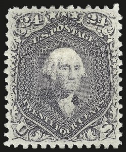 Sale 973, Lot 96, 1867-68 Grilled Issue