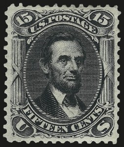 Sale Number 973, Lot Number 97, 1875 Re-Issue of 1861-66 Issue