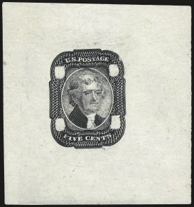 Sale 975, Lot 1007, Essays, Proofs and Specimens