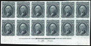 Sale 975, Lot 1009, Essays, Proofs and Specimens