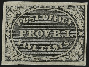 Sale 975, Lot 1048, Postmasters` Provisionals
