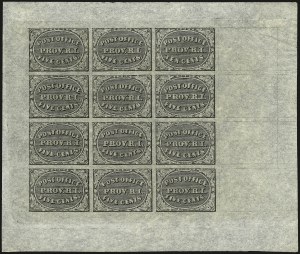 Sale 975, Lot 1049, Postmasters` Provisionals