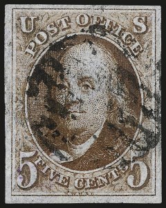 Sale 975, Lot 1059, 1847 Issue (Scott 1-2)