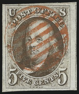 Sale 975, Lot 1065, 1847 Issue (Scott 1-2)
