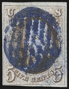 Sale 975, Lot 1071, 1847 Issue (Scott 1-2)