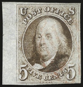 Sale 975, Lot 1072, 1847 Issue (Scott 1-2)