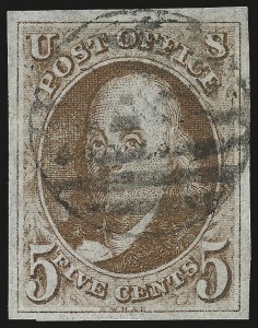Sale 975, Lot 1083, 1847 Issue (Scott 1-2)