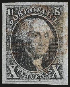 Sale Number 975, Lot Number 1086, 1847 Issue (Scott 1-2)