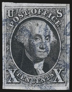 Sale 975, Lot 1089, 1847 Issue (Scott 1-2)