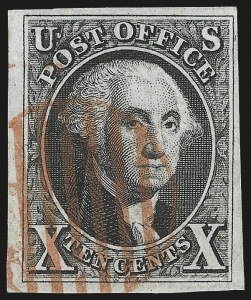 Sale 975, Lot 1093, 1847 Issue (Scott 1-2)