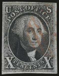 Sale 975, Lot 1097, 1847 Issue (Scott 1-2)