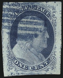 Sale 975, Lot 1107, 1851-56 Issue (Scott 5-17)