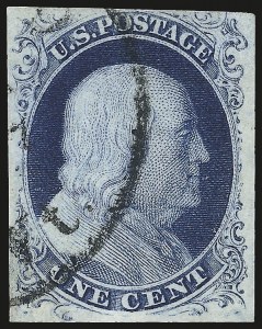 Sale 975, Lot 1111, 1851-56 Issue (Scott 5-17)