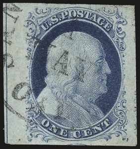 Sale Number 975, Lot Number 1119, 1851-56 Issue (Scott 5-17) Sale Number 975, Lot Number 1119, 1851-56 Issue (Scott 5-17)