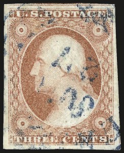 Sale 975, Lot 1128, 1851-56 Issue (Scott 5-17)