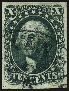 Sale 975, Lot 1147, 1851-56 Issue (Scott 5-17)
