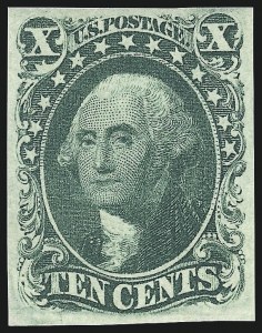 Sale 975, Lot 1151, 1851-56 Issue (Scott 5-17)