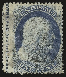 Sale 975, Lot 1180, 1857-60 Issue (Scott 18-39)