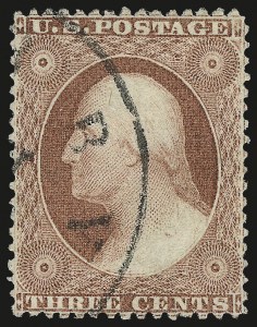 Sale 975, Lot 1185, 1857-60 Issue (Scott 18-39)