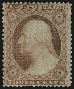 Sale Number 975, Lot Number 1186, 1857-60 Issue (Scott 18-39)