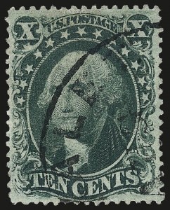 Sale 975, Lot 1210, 1857-60 Issue (Scott 18-39)