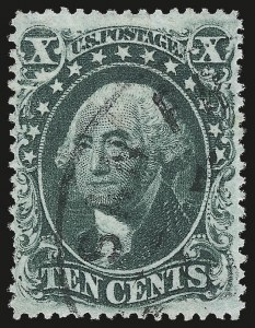 Sale 975, Lot 1211, 1857-60 Issue (Scott 18-39)