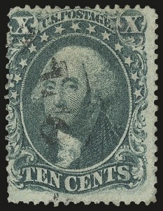Sale 975, Lot 1212, 1857-60 Issue (Scott 18-39)