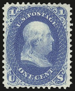 Sale 975, Lot 1245, 1861-66 Issue (Scott 56-78)