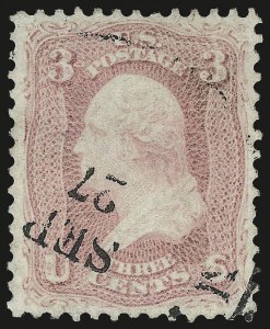 Sale 975, Lot 1249, 1861-66 Issue (Scott 56-78)