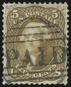 Sale 975, Lot 1254, 1861-66 Issue (Scott 56-78)