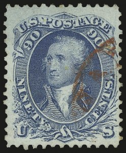 Sale 975, Lot 1273, 1861-66 Issue (Scott 56-78)