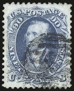 Sale 975, Lot 1274, 1861-66 Issue (Scott 56-78)