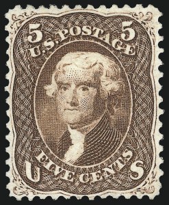 Sale 975, Lot 1276, 1861-66 Issue (Scott 56-78)