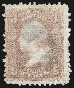 Sale 975, Lot 1283, 1867-68 Grilled Issue (Scott 79-101), including the 10c Z Grill