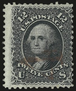 Sale 975, Lot 1294, 1867-68 Grilled Issue (Scott 79-101), including the 10c Z Grill