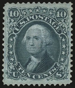 Sale 975, Lot 1298, 1867-68 Grilled Issue (Scott 79-101), including the 10c Z Grill